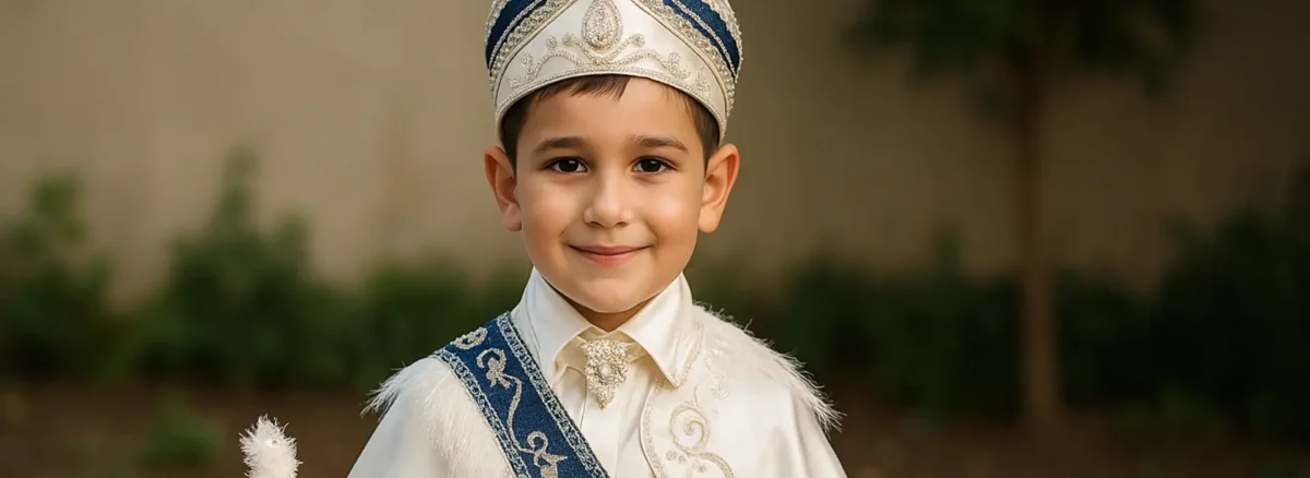 sünnet olan çocuk
